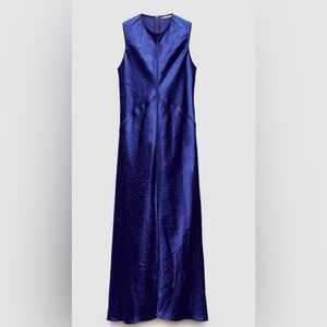 Zara Royal Blue Sleeveless Top